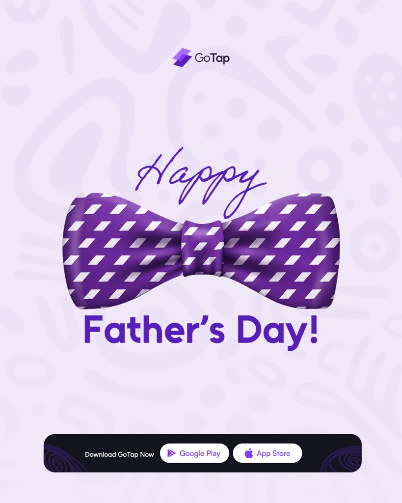 UseGoTap's tweet photo. To every father, father figure, and mentor, thank you for showing up, standing strong, and leading with love
Happy Fatherโs Day
#FatherFigures #HappyFathersDay #GoTap https://t.co/mXbmt6Er9H