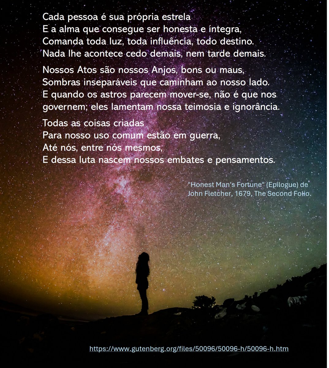 anataliasmr's tweet photo. Cada pessoa guia seu destino: seus atos são anjos que a seguem, e da luta nascem ideias que dão vida ao pensamento. https://t.co/DbLQGQbykj