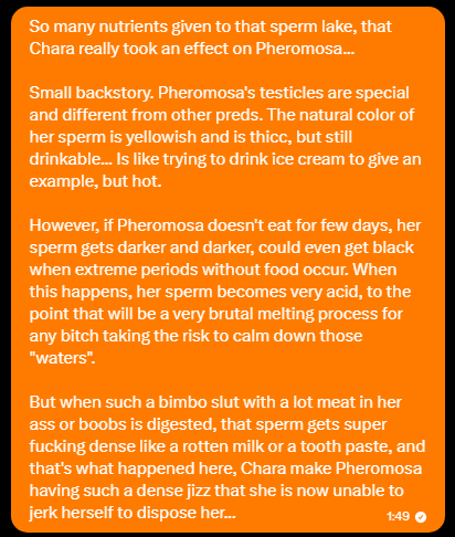 NightmareInsect's tweet photo. I think is important to see how it was done! And yes... 

Chara's was used to impregnate her own best friend 🥰 https://t.co/YejuAdd480