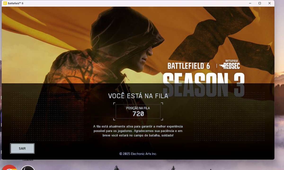 AlissonS0uza's tweet photo. #Battlefield #easerversdown @Battlefield @EA https://t.co/DqOPmHxJu0