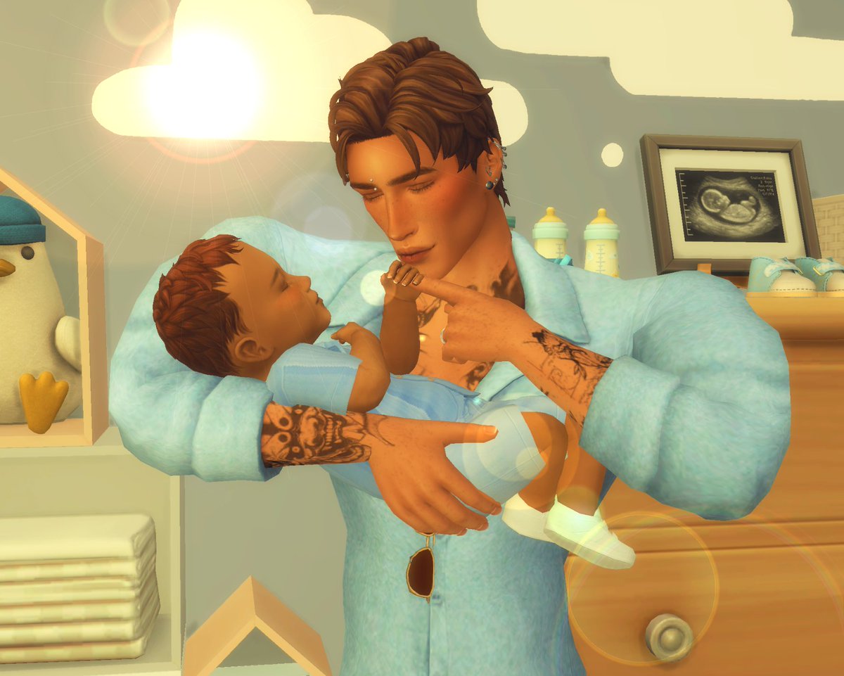 rosiesimss's tweet photo. malachi's first father's day as a dad 🩵 https://t.co/MHx6LfOy3i