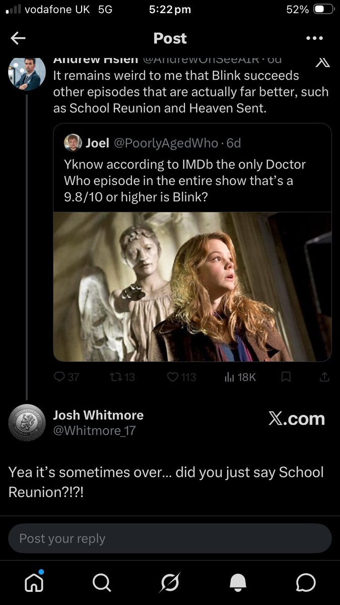Whitmore_17's tweet photo. @JayExci I blocked you because I wanted the last word (after being right) but since you cropped out what the other person blocked me for I thought I’d share. Ok Byyyyye ❤️ https://t.co/ME71tSV9Pp