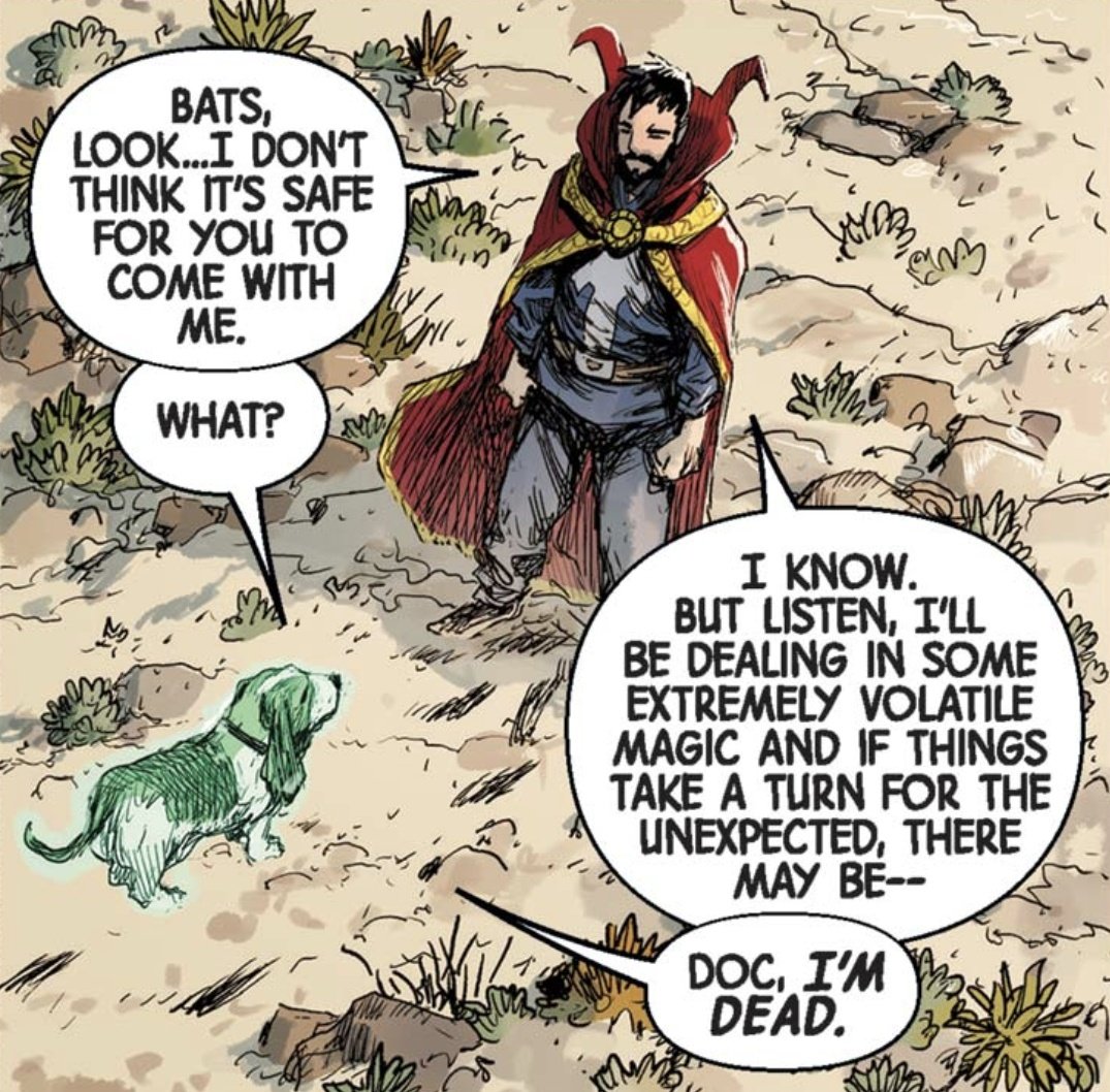 SanctumLibraryX's tweet photo. Happy Father's Day to dog dad Stephen!
#DoctorStrange #DrStrange https://t.co/JtvKJJmUEp