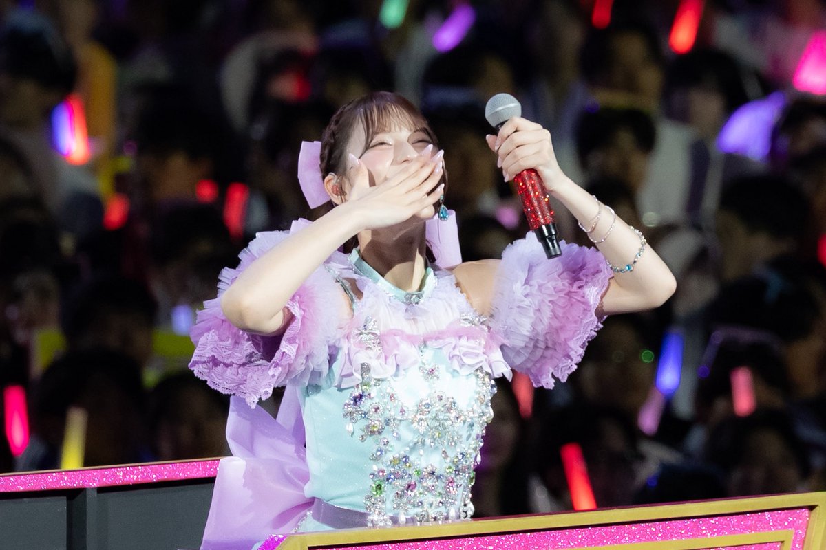 htmchann's tweet photo. 2026.06.21
＝LOVE STADIUM LIVE
「Beyond "KYUN"♡」
@ MUFGスタジアム

髙松瞳ちゃん(＠takamatsuhitomi )

特大投げキッス💗💗💗

#髙松瞳
#イコラブ国立
#イコラブ
#イコラブ_カメコ https://t.co/eaNZnLjhK3