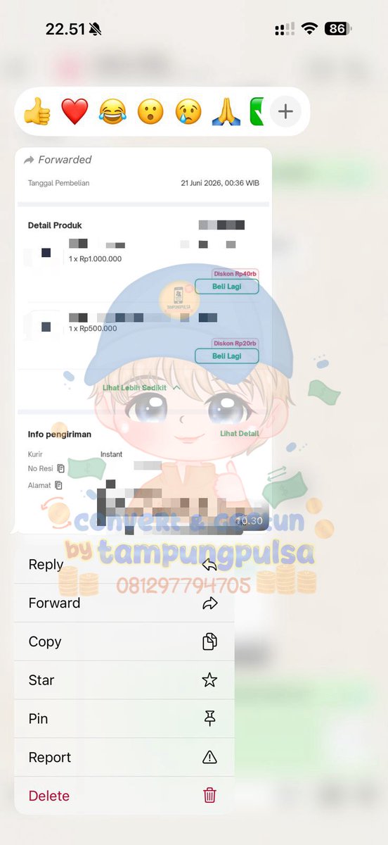 lrubie_'s tweet photo. transaksi realtime 21/06/2026 📝

💰— t1kt0ok via t0kp3d 1.500.000 ✅
💰— beIibeIi via t4gihan 1.482.184 ✅
💰— beIibeIi via tik3tc0m 1.848.730 ✅
💰— 0v0 peiIeter via greb 534.000 ✅

💌 more testi at https://t.co/oVIAsU3l3h https://t.co/isXIguZO2e