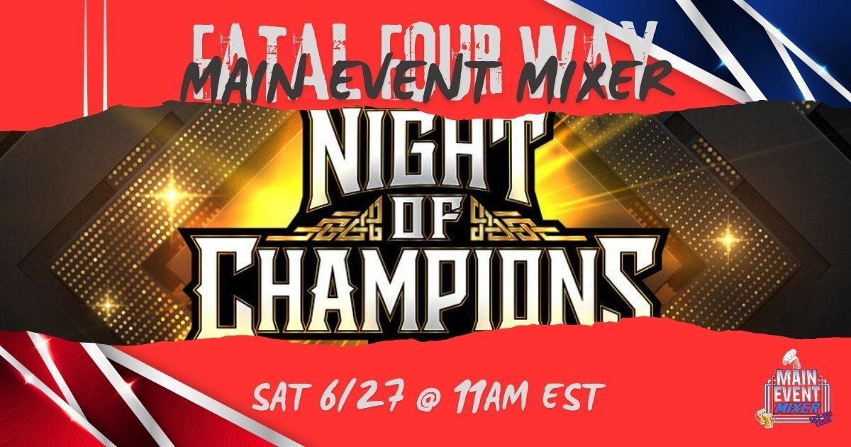 timvicious's tweet photo. 14 Faces
4 Mixers
1 Weekend
1 Network
Often imitated 
NEVER DUPLICATED

#MainEventMoves
#MainEventFatalFourWay

@NXTNightShift @Ope_Eh3_Way @TGr8BrwnHope @paperclipmike @DarkstarShady @tinotime1996 @Samsonwrestlin @IWGuide1 @iangaravalia @JPJLovesGaming @MainEvent_Net https://t.co/7JqPoykK6Y