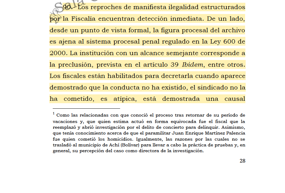Melovides's tweet photo. Condenan por prevaricato por acción a una fiscal que ordenó el archivo en un proceso de ley 600 de 2000, figura que en esa norma no existe. Además, en lo sustancial, los elementos incorporados no permitían llegar a una conclusión equivalente. https://t.co/Wey4MnDGQk https://t.co/HFGYfW6dhT