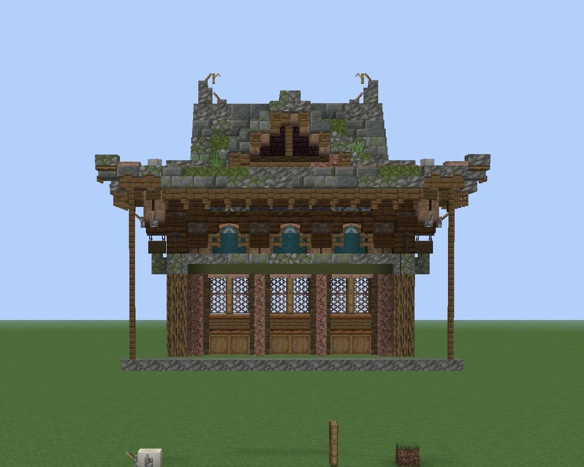 oruta123456's tweet photo. #Minecraftbuilds 

In practice🔨 https://t.co/8kRRStvbq4