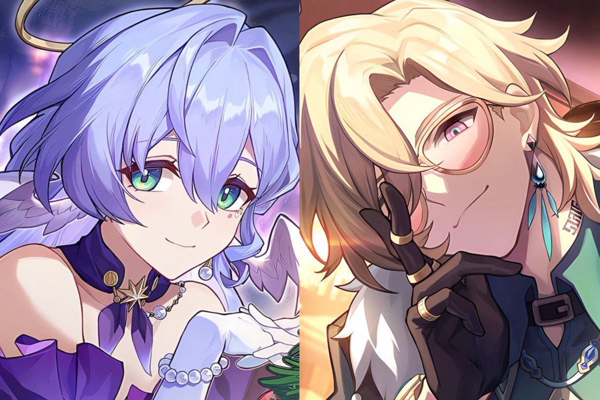 StarRailVerse1's tweet photo. SP Robin and SP Aventurine have summer-themed outfits

-Via Uncle🍉/Galaxy

#HonkaiStarRail https://t.co/IhYCyNCVyG