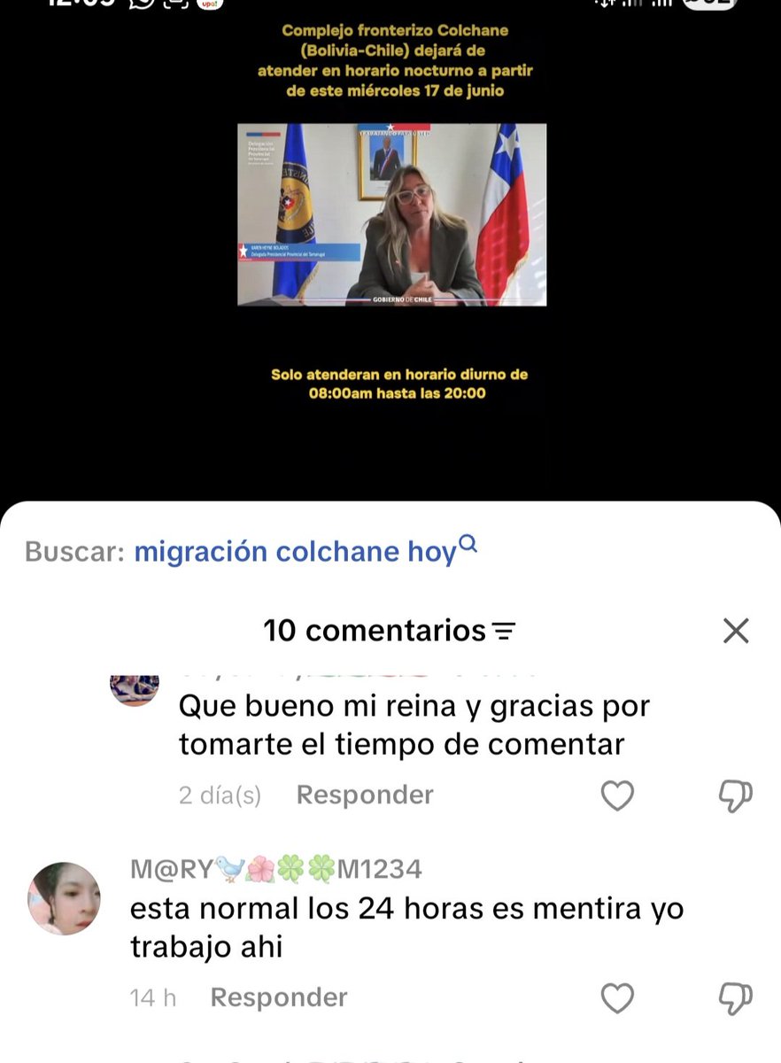 camicastillo90's tweet photo. ⚠️ COLCHANE
¿Recuerdan que el gobierno anunció que Colchane dejaría de atender 24/7 desde el 17 de junio?
La medida duró un día. El 18 retomaron las 24 horas.
❌ Sin comunicado oficial hasta hoy.
Usuarios en rrss que lo indican.
¿Esta es la seriedad del trabajo fronterizo? https://t.co/Bu2elSo2Mb