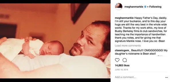 MeghansMole's tweet photo. Happy Father’s Day to the man who gave Meghan Markle EVERYTHING until she married Harry &amp; started abusing Charles https://t.co/nTFitQmRju