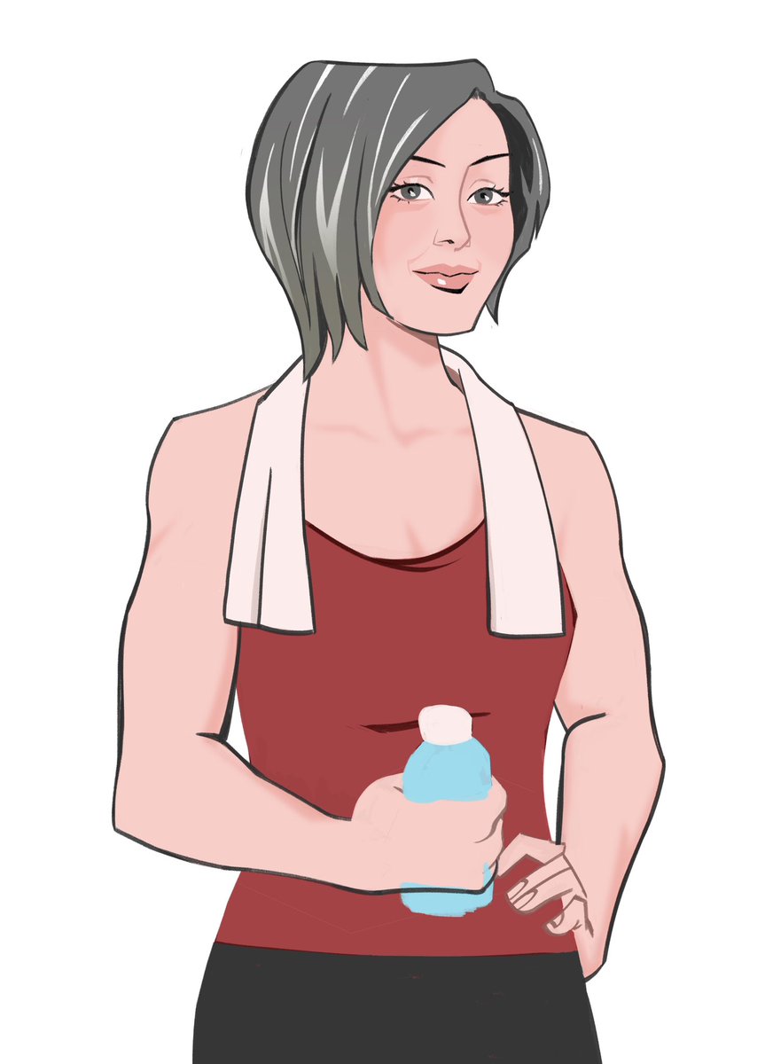 jemimadraws's tweet photo. muscular 50 yo ada wong truther… 🤤 #REBHfun #adawong #re9 #hurryuuuuupppp https://t.co/6BqE1NQweF
