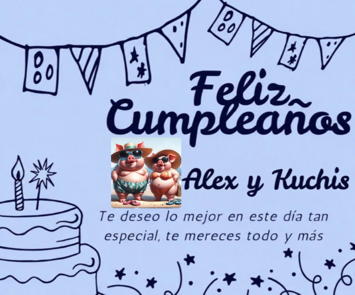 sermisojos's tweet photo. mis amores feliz cumple 🥳💗@AlexMaydoon @Kuchis__ https://t.co/Bq2ADEhbmF