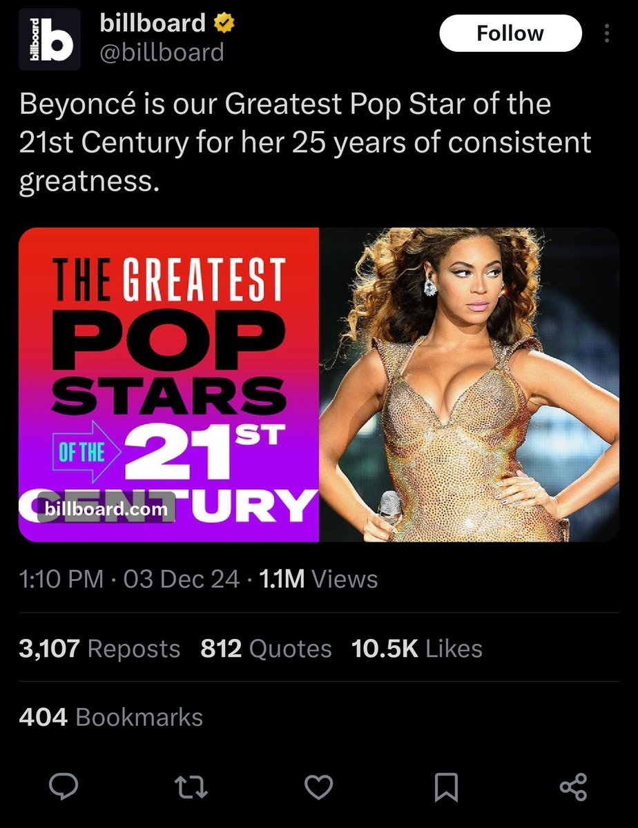 Beyoncé's Apprentice | Fan Account tweet media