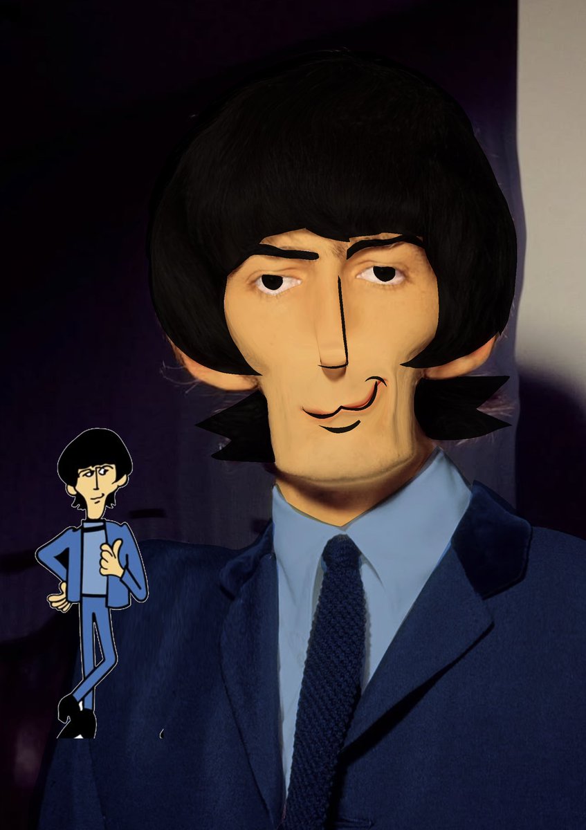 iluvmello18's tweet photo. The Beatles if they were real https://t.co/2yjZhO7ljN