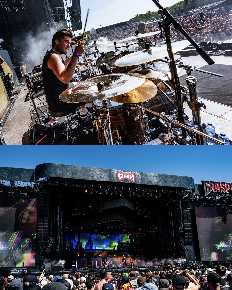 sepulturacombr's tweet photo. graspopmetalmeeting, you blew us away 🤘🖤
A sea of metalheads, wild energy &amp; a crowd we'll never forget! 

Thank you for standing with us, singing with us, and giving everything you had - even in the blazing heat. 

Tonight, Lisbon… are you ready? Who's joining us? 🔥 https://t.co/PPzZWQxodD