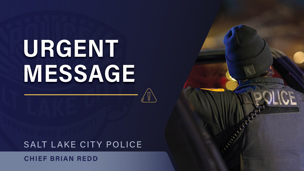 Salt Lake City Police Department tweet media