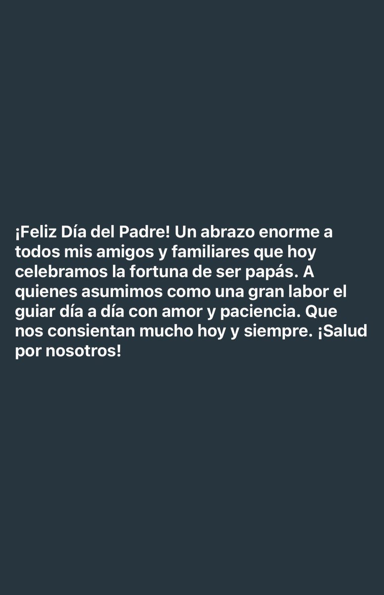 SanchezTGustavo's tweet photo. #FelizDiaDelPadre https://t.co/2H7fzii6pA