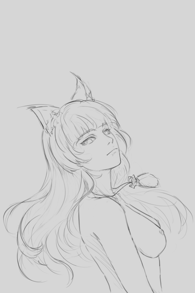 Jarilo9527's tweet photo. Doodle of Holo the wise wolf.
Facing my identity crisis as a 2D Artist. https://t.co/NWsW1sDlLH