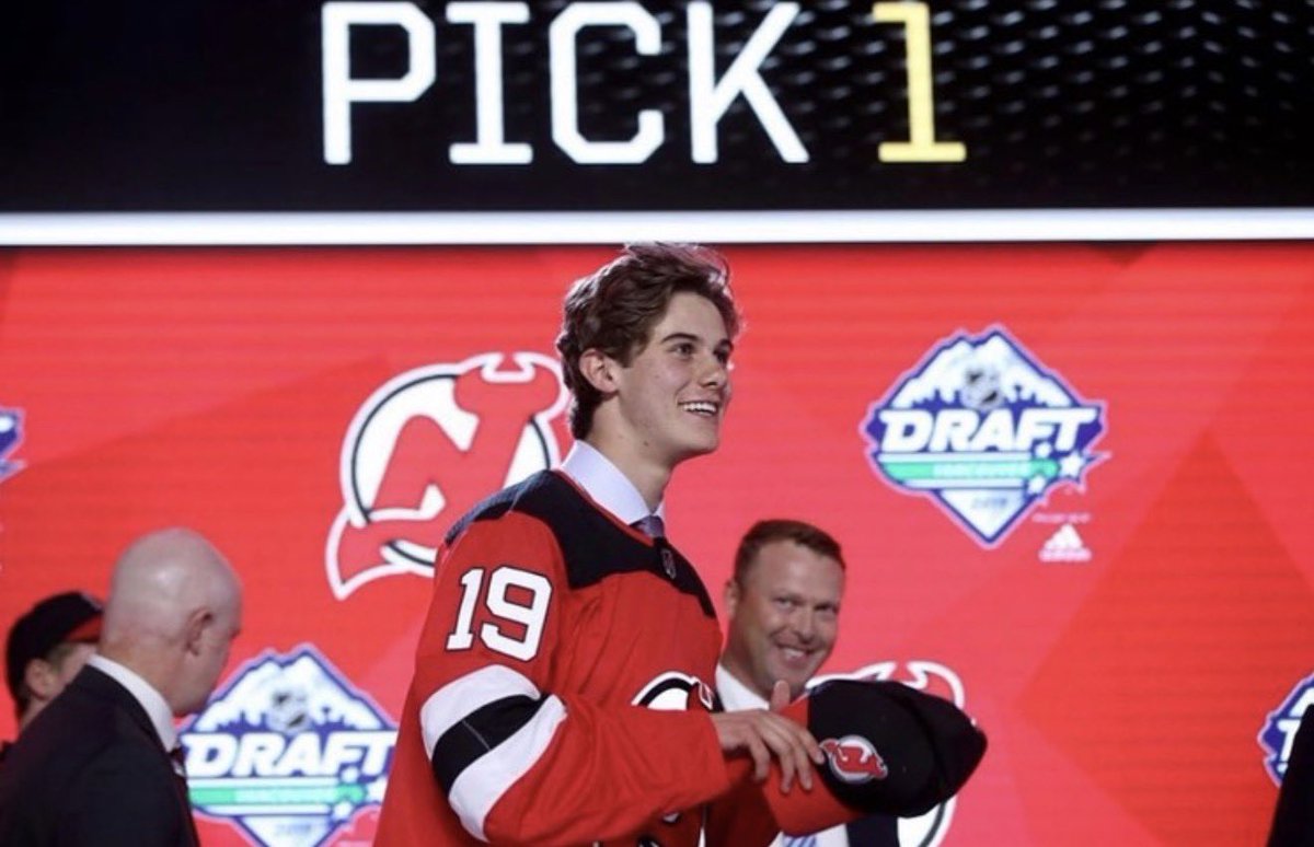 hughessdaily's tweet photo. π·|β Let's Go @NJDevils .β - Jack Hughes via Instagram. ( 7 years ago today // June 21st 2019 ) #jackhughes #nhl #hockey #njdevils #newjerseydevils #throwback #quinnhughes #lukehughes #hughesbrothers https://t.co/TiPHLbHjNi
