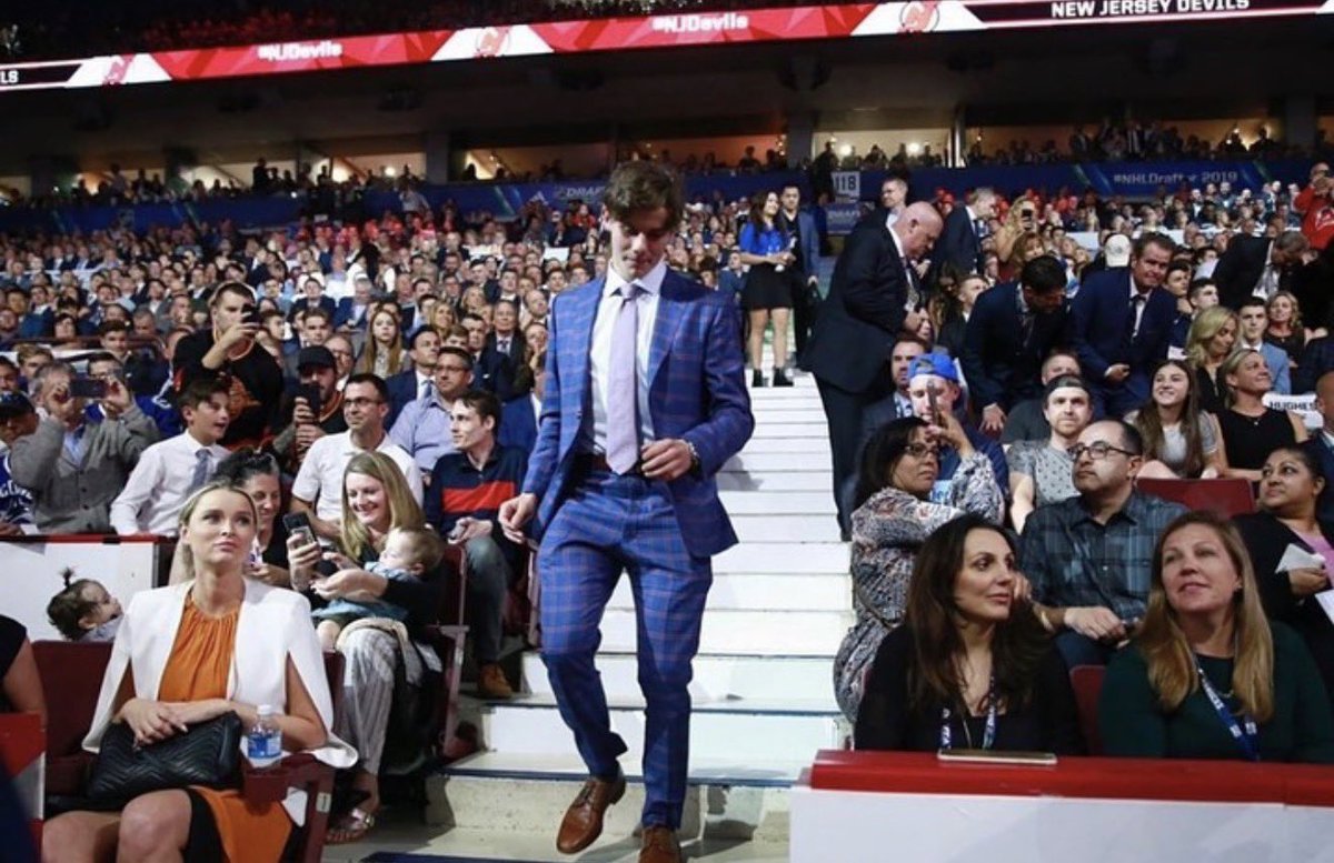 hughessdaily's tweet photo. π·|β Let's Go @NJDevils .β - Jack Hughes via Instagram. ( 7 years ago today // June 21st 2019 ) #jackhughes #nhl #hockey #njdevils #newjerseydevils #throwback #quinnhughes #lukehughes #hughesbrothers https://t.co/TiPHLbHjNi