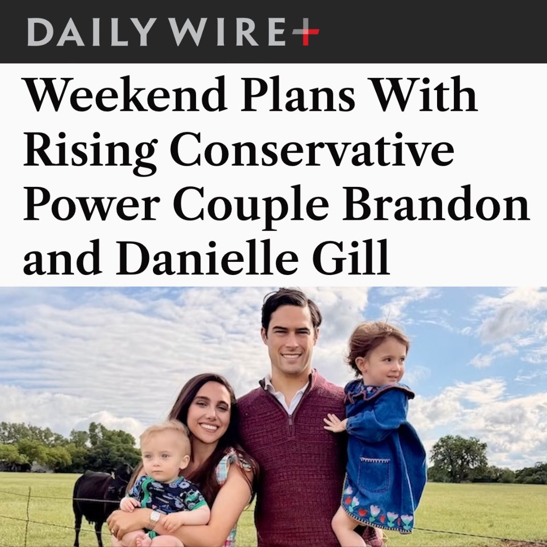 RepBrandonGill's tweet photo. Being a dad is the most important job I’ll ever have. 

From hide-and-seek at the Capitol to playing outside on the ranch, every moment with Marigold and Winston is a gift.

They make every fight worth it. https://t.co/NR3y3cQgmL
