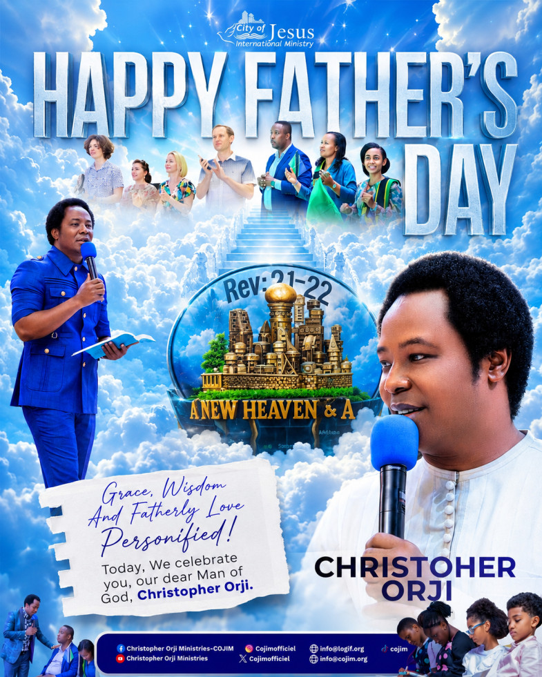 cojimofficiel's tweet photo. "And I will give you shepherds according to My heart, who will feed you with knowledge and understanding." — Jeremiah 3:15 Happy Father's Day to our beloved Man of God! Thank you for being a father, mentor, teacher, and a shining light to the nations. https://t.co/X6PmpULpJe