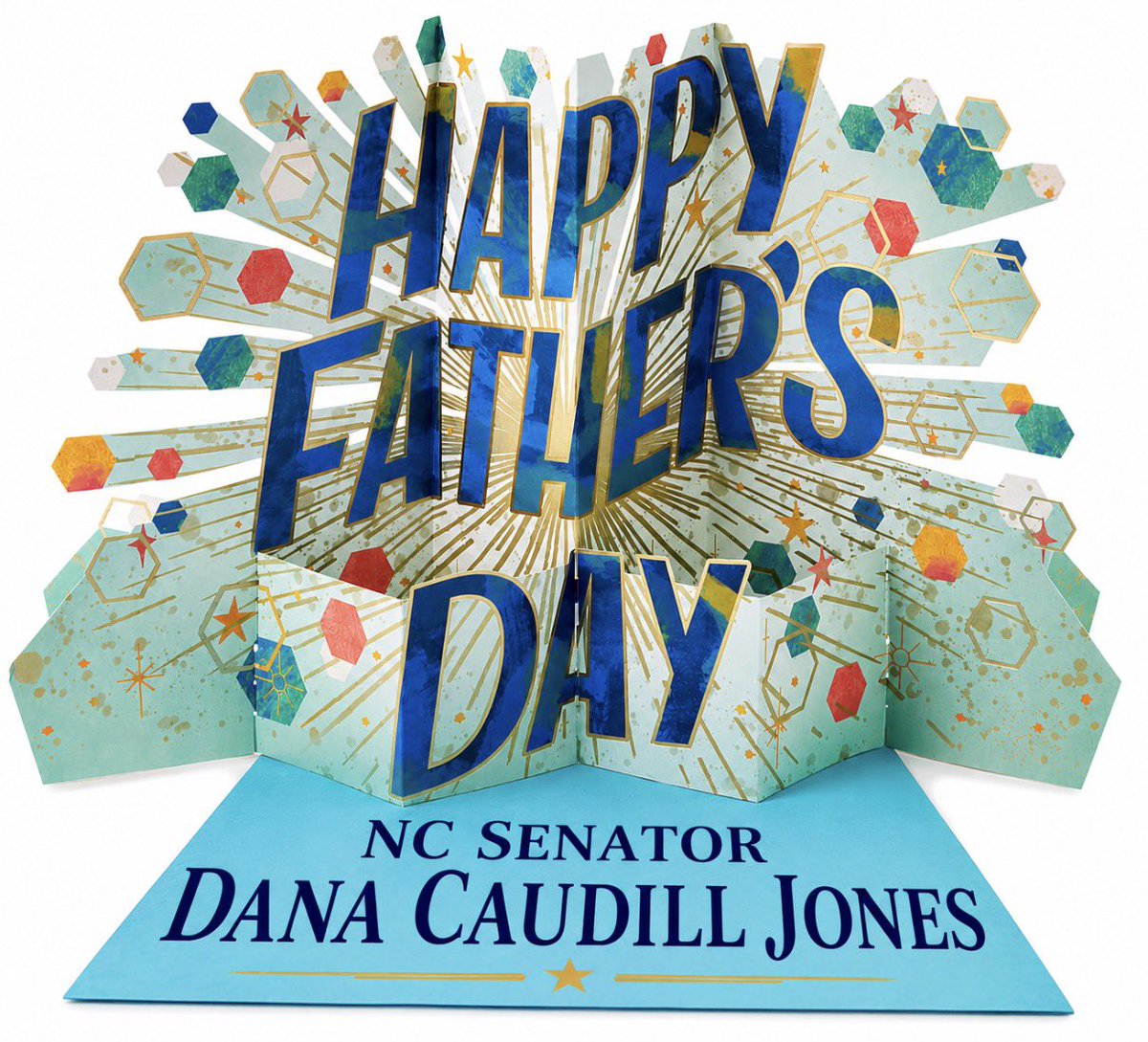 caudilljones's tweet photo. Happy Father’s Day to all the men who show up every day for their families. Dads are so important https://t.co/DWz2awPbmM