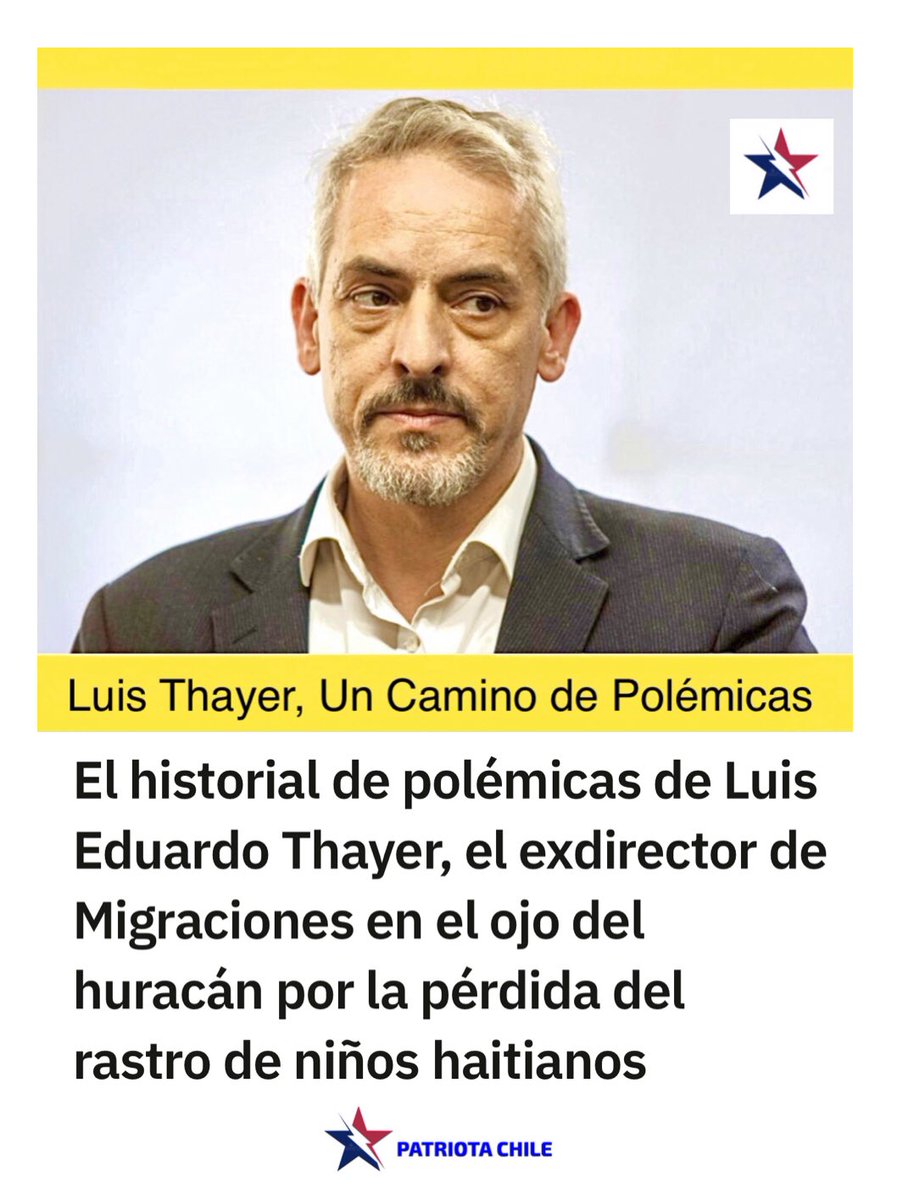 Soubirous_33's tweet photo. 🔴 URGENTE | Patriotas, Luis Thayer es “Sociólogo” de la U. Arcis la misma que administró el PC; su título se lo dio el mismo PC. Esto dijo: 

“Entréguenle carnet y permiso de residencia DEFINITIVA. Legalícenlos a todos y que el ingreso a chile esté GARANTIZADO a todos”. RT https://t.co/pyqVDxt7K2