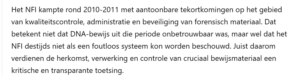 PostmaOne's tweet photo. #Vrouw zaak Marianne Vaatstra. Er was een DNAMATCH, was het @NedForInst wel 100% betrouwbaar in de jaren voorafgaand aan het DNA verwantschapsonderzoek? Was er wel een "kritische en transparante "toetsing? Heb ik dat gemist? U?
https://t.co/2SlkQAdEZ5 https://t.co/HVYdLayPgW