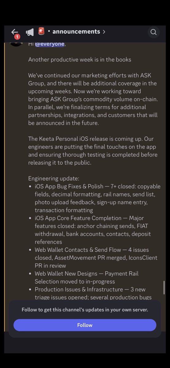rubie_kta's tweet photo. $KTA will release IOS app within the next few weeks, ASK is also going to onboard billions volume in mainnet by this year. I am smelling a sudden god candle to $5 in the next few months and a lot of people will be sidelined. https://t.co/x2wNtjXTFS