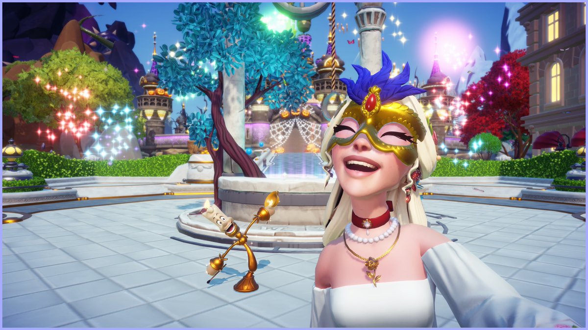 NatalieS157's tweet photo. My Disney Dreamlight Valley Adventure Part 65! Be Our Guest! 
☺️😌🥰🤓🎧🎮🏰👸🏼🧙🏻‍♂️🪄✨🔮🪽
#GamerSession #Gameplay #GamerGirl #Nerd #XboxSeriesX #Disney #DisneyDreamlightValley #MyAdventure #LetsPlay #Welcome #Lumiere #Cogworth #BeOurGuest #NewFriends #BeautyAndTheBeast #Exploring https://t.co/Bx0mOgtxJt