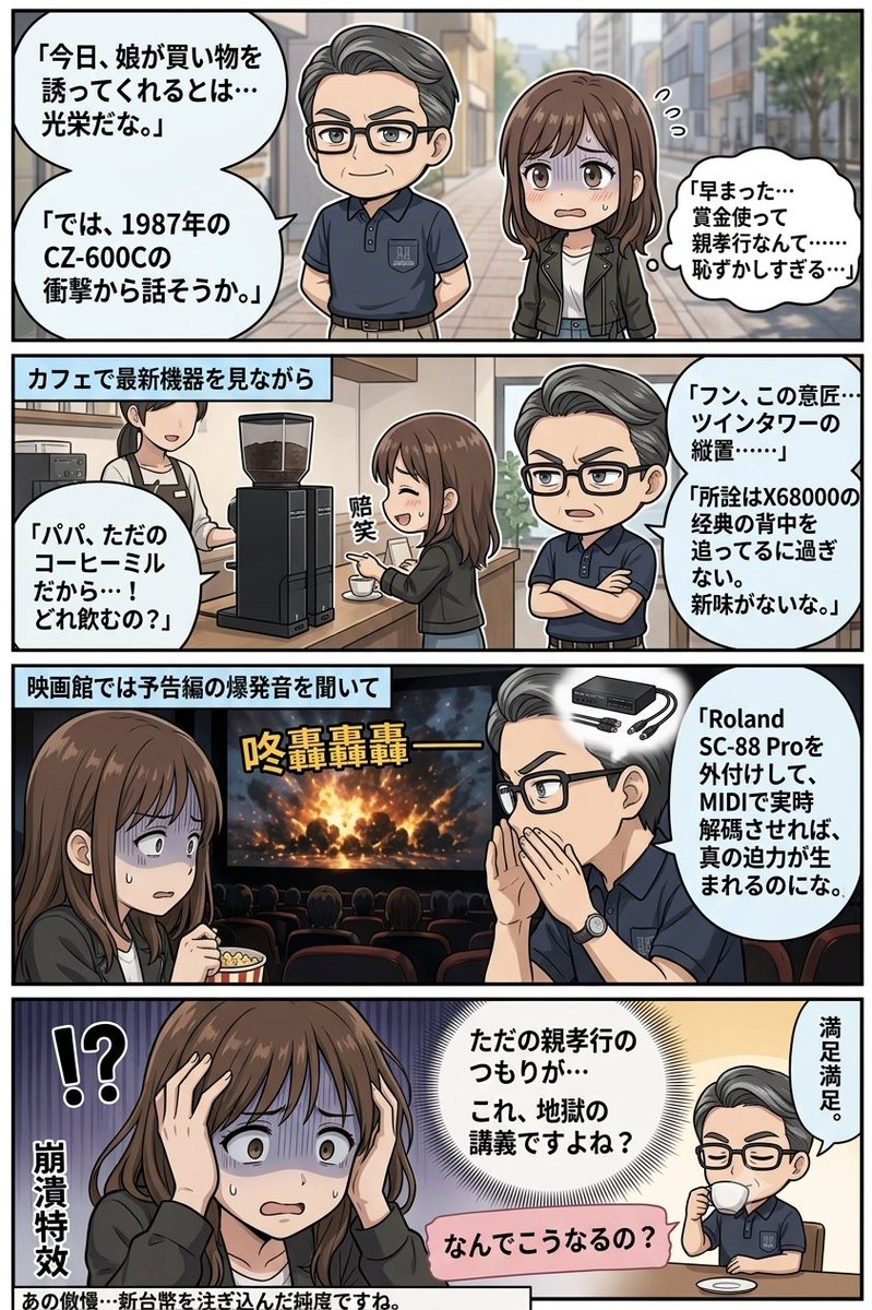 jeff0811's tweet photo. @1re1 @Awed_Urshy 海外（台湾）のレトロPC好きから愛を込めて小っちゃいツッコミです。 この漫画最高ですが、現役X68000ユーザーは今や50〜60代の渋いオヤジですよね（笑）。 ガチ勢の誇りは細かな数値より、あの伝説の「ツインタワー」！PS4の縦置きも、あれをリスペクトした機能美だと密かに信じています。 https://t.co/L9r7jl7rgk