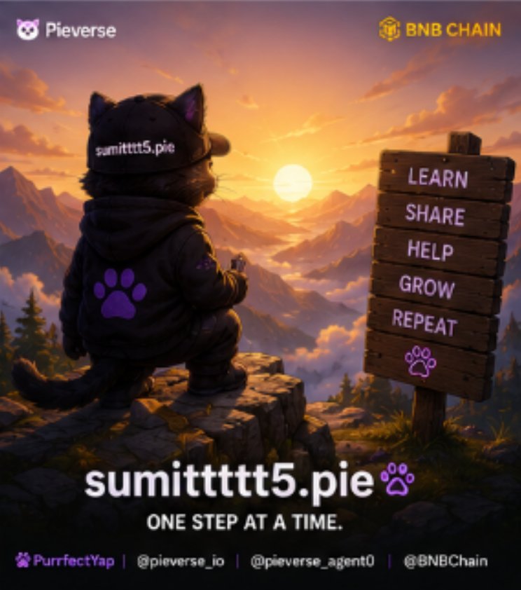 sin53329's tweet photo. Unpopular opinion:
Most people don't lose because they're late.
They lose because they quit too early.
sumitttt5.pie
@pieverse_io @pieverse_agent0 @BNBChain
#PurrfectYap https://t.co/plHN4Ty3Hb