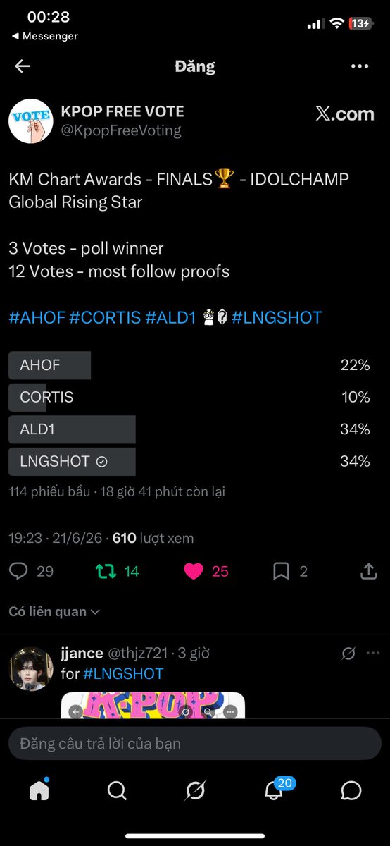 sylvie1406's tweet photo. @KpopFreeVoting for #LNGSHOT https://t.co/XuNNIxaJ4F