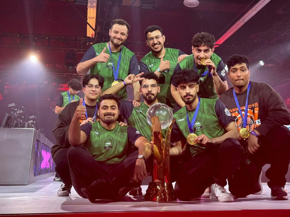 CcNewss's tweet photo. ابرز انجازات المنتخب السعودي في الرياضات الألكترونية:

- أبطال العالم في اوفرواتش 💚🇸🇦
- أبطال العالم في روكيت ليج 💚🇸🇦 https://t.co/hVKiuKDNou