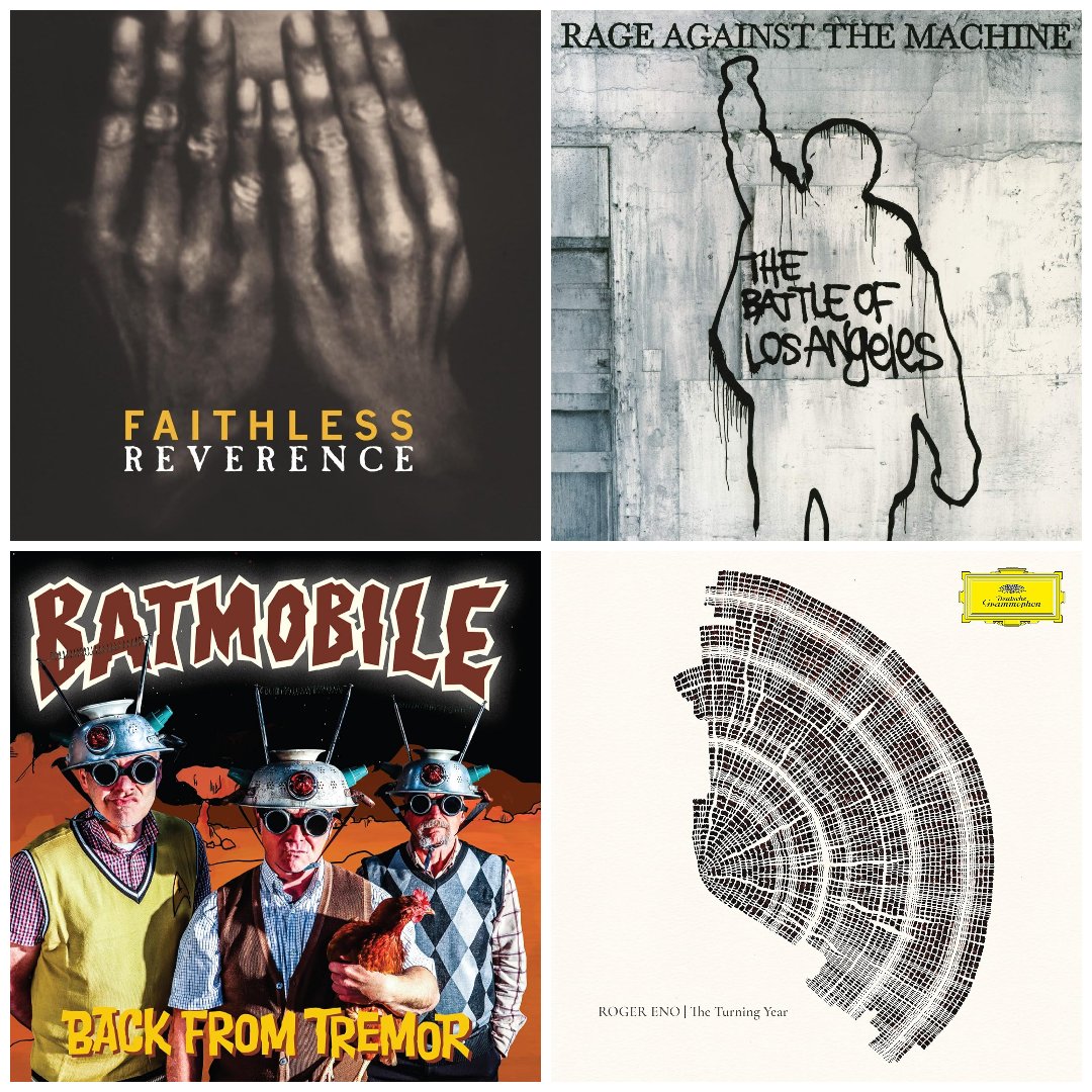 vinyldealuk's tweet photo. #Faithless - Reverence [2LP] £23.04 https://t.co/NszhncvINo

#RageAgainstTheMachine - The Battle Of Los Angeles £19.63 https://t.co/GWCBhKnry1

#Batmobile - Back From Tremor £16.71 https://t.co/WhXKscWuPY 

#RogerEno - The Turning Year £16.22 https://t.co/Tq6ib4qnC6
#ad https://t.co/ynt2j7kRU5