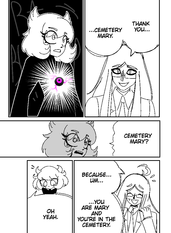 arcadekitt3n's tweet photo. i'm always late to a meme #cemeterymary #blackouthospital #mywishmaker https://t.co/rUaYmOxrJE