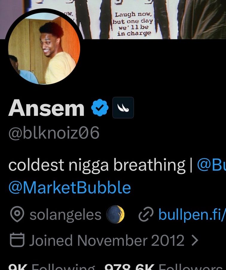 Chairman_DN's tweet photo. It’s time @mert and @toly also changed their location to Solangeles like Ansem did 😎 

The bros gotta push Solana together, it’s go time https://t.co/YzXT8fSppb