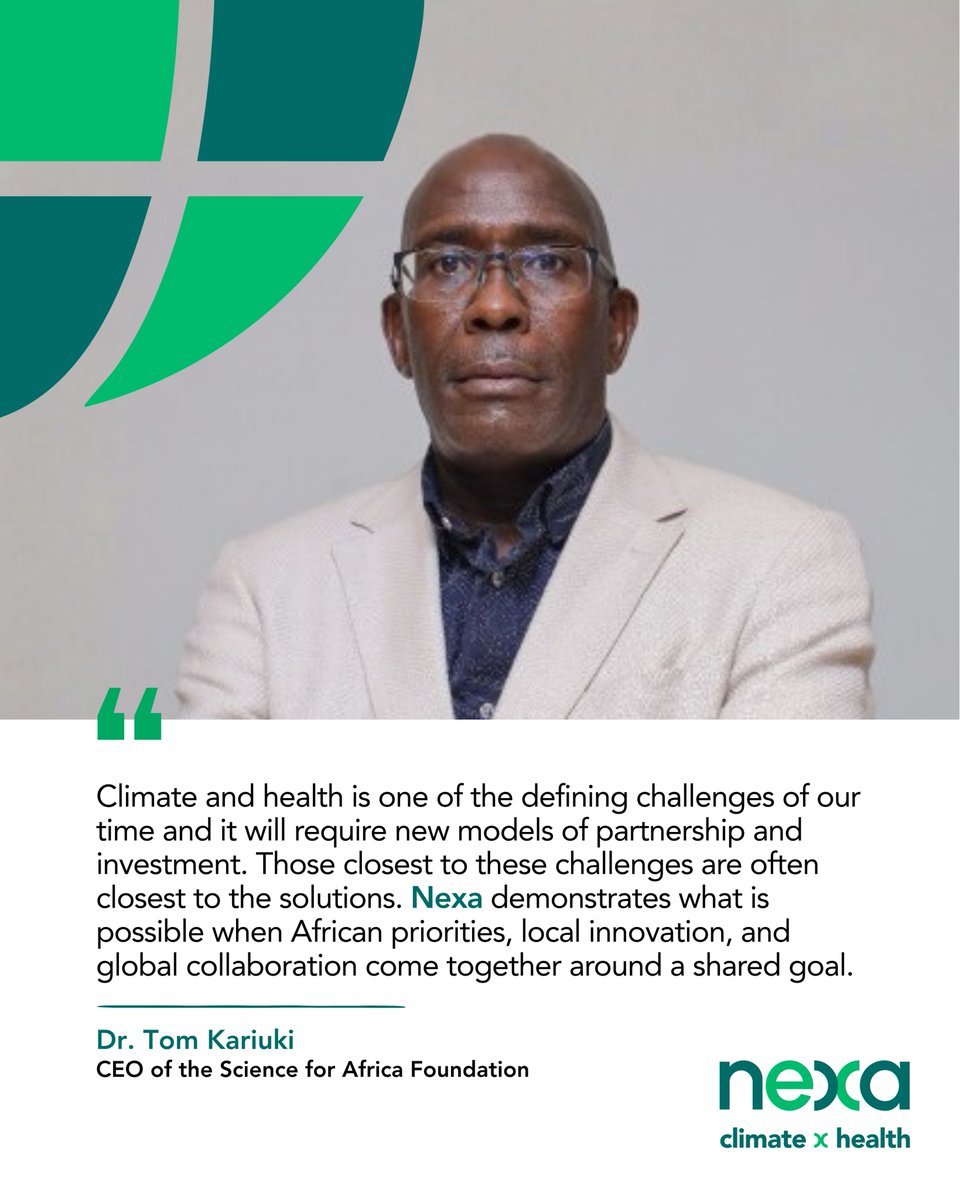 gchallenges's tweet photo. "Those closest to these challenges are often closest to the solutions. Nexa demonstrates what is possible when African priorities, local innovation, and global collaboration come together around a shared goal." Said @Afroscientist CEO of @SciforAfrica, co-leads of #Nexa. https://t.co/XtFPdlQzI9