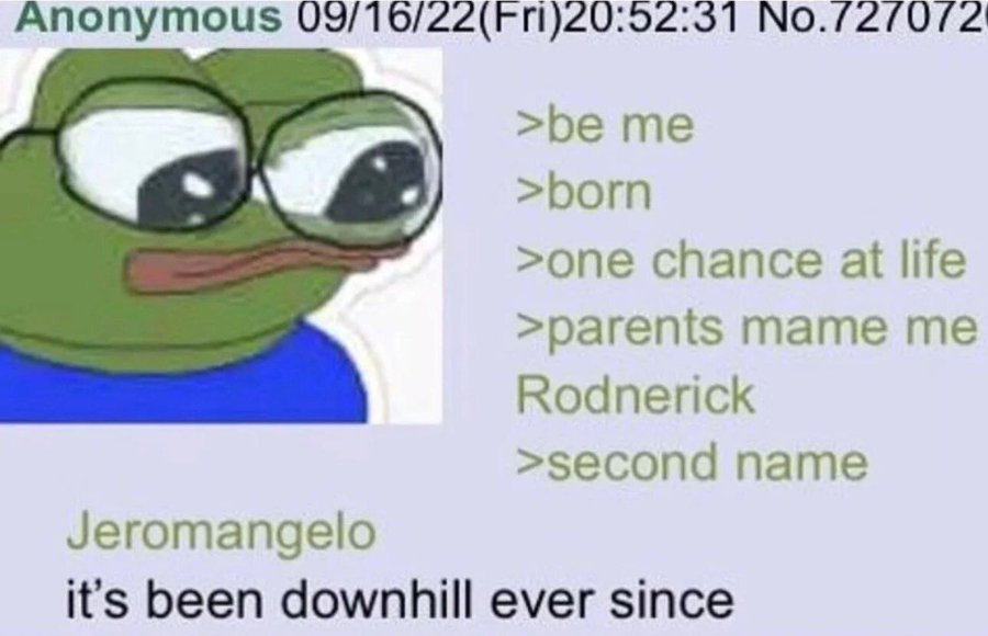 Greentext Poster tweet media