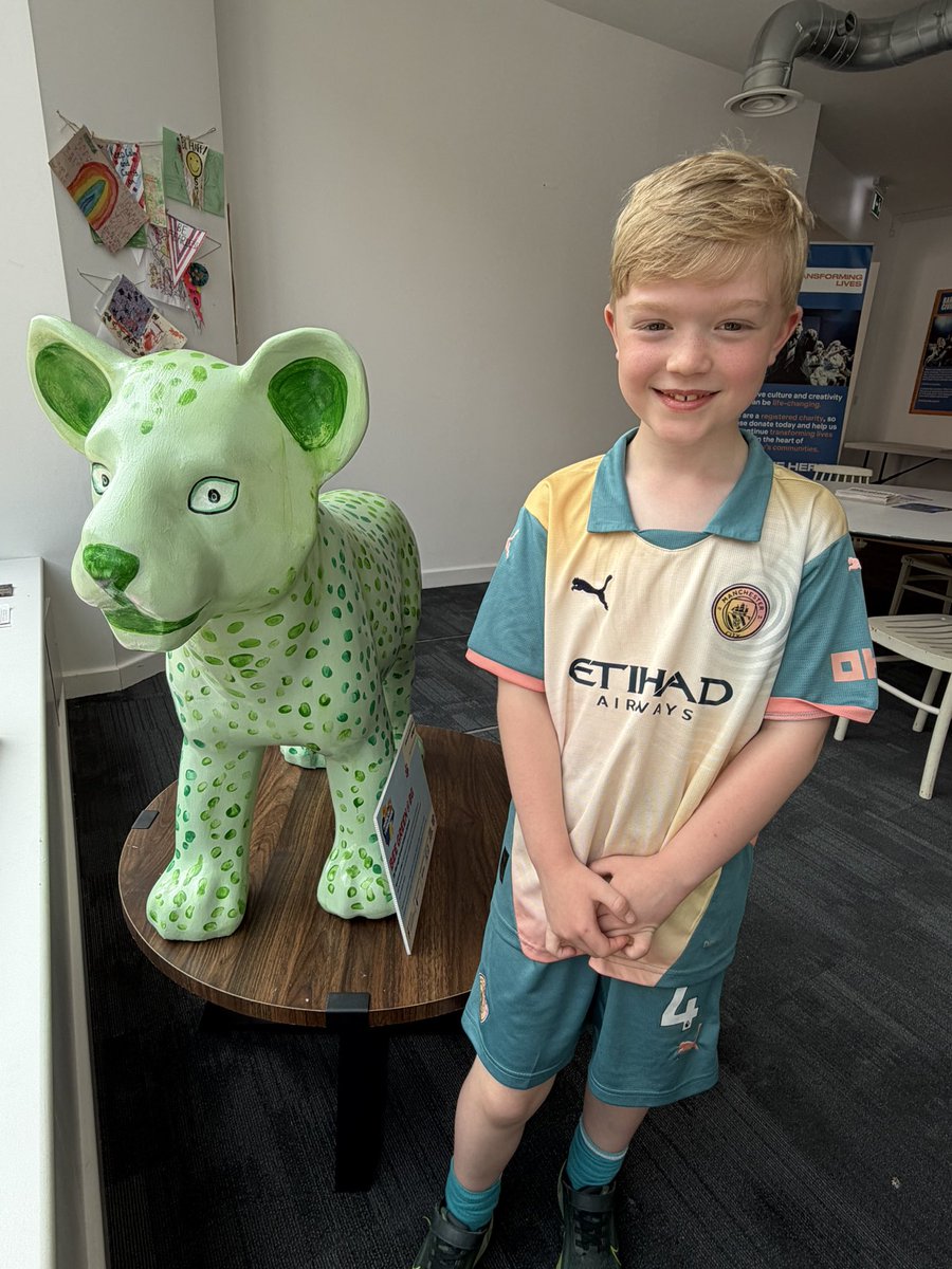 DigForHistory's tweet photo. @PrimaryBg - Ezra went to see BG’s lion cub this weekend. He loved it 🦁 https://t.co/UK8J7nnZho