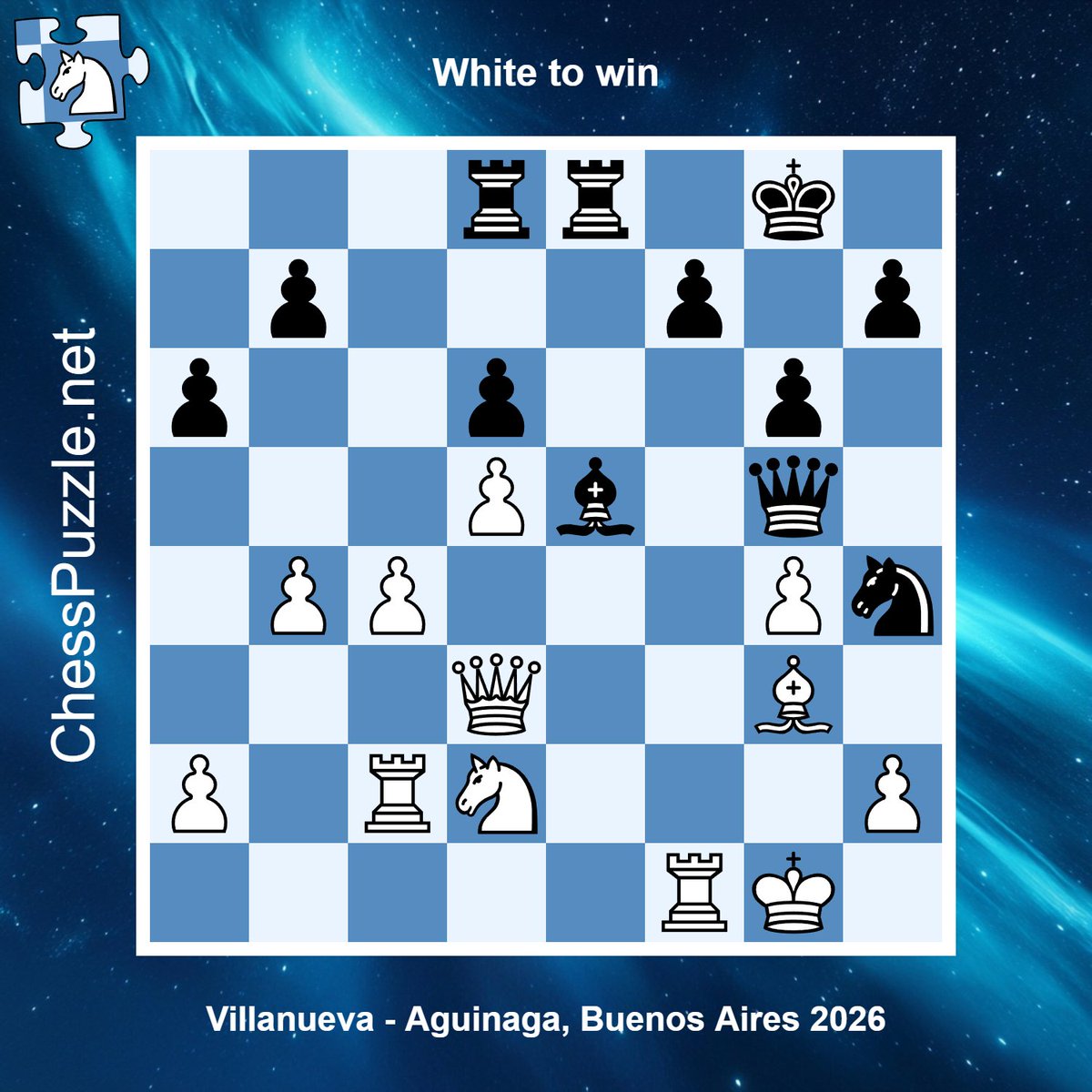 Chesspuzzle_net's tweet photo. Daily #chess puzzle: https://t.co/UEoMyGSKQg https://t.co/wgbUzclDlv