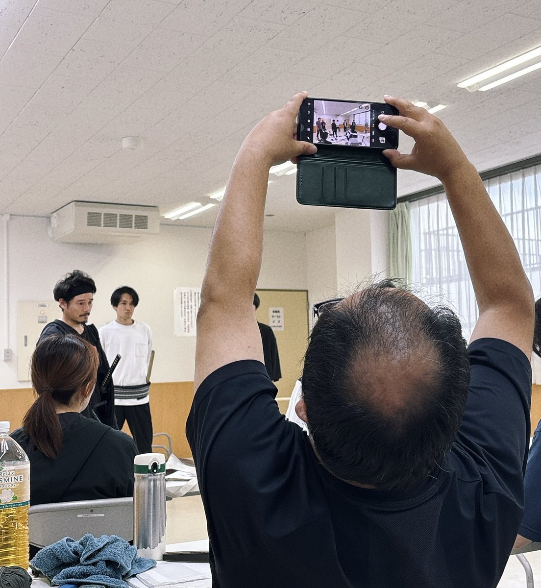 千里眼】でファンになって【わが家】の時に劇場入口でお出迎えされて