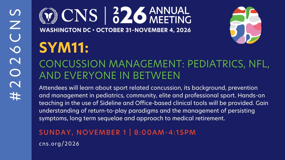 CNS_Update's tweet photo. There's something for everyone at #2026CNS! Start planning your schedule today and register for our informative symposia. You won't want to miss the premier global neurosurgical meeting of the year—register today: https://t.co/EKTDHmiSKG 
#CNSEvolution 
@CNSResidents https://t.co/oYhHDAGzIW
