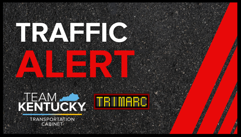 TRIMARCTraffic's tweet photo. TRAFFIC ALERT: Crash I-64 West at MM 22.0 Approaching I-265 in Jefferson County. Left Shoulder and Left Lane Blocked. https://t.co/CsiMJEVXh8 https://t.co/0wX7f7l93D