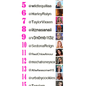AdultModelNews's tweet photo. Scoring period to crown MISS JUNE 2026 ends this Wed, June 24 presented by the @AltAwards 

Contribute CamRating/SMC marketing points to your fav model here (also auto nominates models): https://t.co/O4s3hCvPY5

Models retain all their marketing points each month until they win! https://t.co/B14ETdRKyI