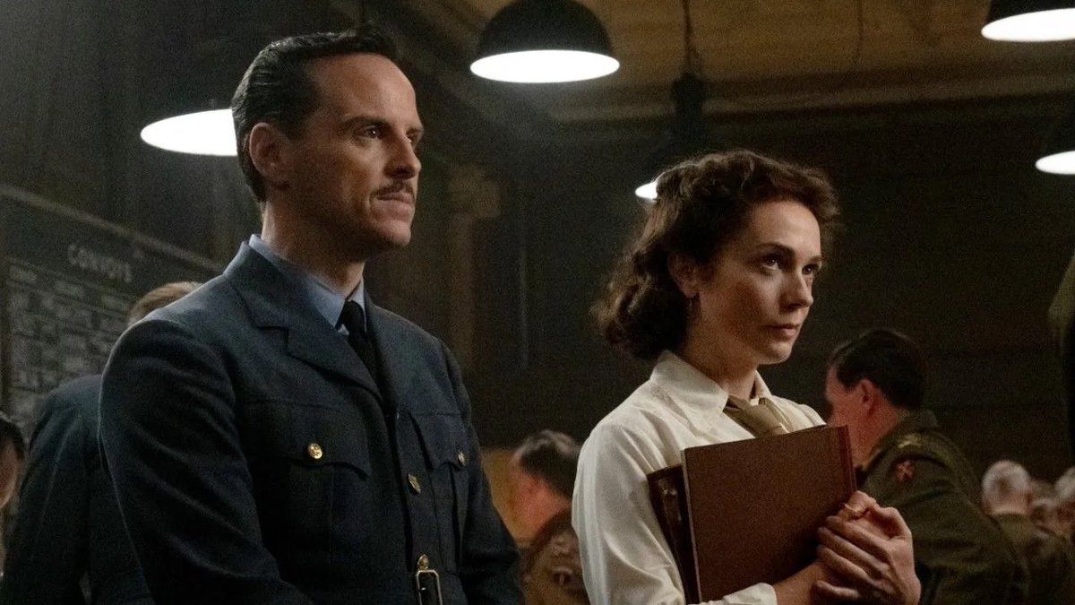 CinemaTweets1's tweet photo. Pressure (🌟🌟🌟🌟) is an excellent film. On this beautiful Father’s Day, I can’t help but note that this movie has so much dad energy, it’s insane- and I mean that in the best way possible. Pressure is a World War 2 historical drama about the weather leading up to D-Day. Top to bottom, this is just a well-made, quality film with outstanding acting. Cinema needs films like Pressure, whose purpose is to just tell a damn good story, not win every single award or rake in money. I strongly recommend you give this movie a shot. 

Andrew Scott plays Scottish meteorologist James Stagg. Stagg is pulled into the American’s war-room prior to D-Day so as to help Dwight Eisenhower (Brendan Fraser) determine if the weather will allow his troops to deploy to the beaches of Normandy. The whole idea here is that hundreds of thousands of Ally troops are waiting to storm Normandy but Eisenhower is strapped with the critical decision of deciding precisely when to attack. On the one hand, Ike wants the element of surprise & wants to deploy as soon as possible. On the other hand, Ike can’t risk sending his troops into a massive weather storm that might derail the entire operation. 

Pressure doesn’t really show much combat & truly refrains from battle sequences- but that’s not a problem whatsoever because there’s layers to the drama here. This felt like a Broadway play at times in that sense. And what I mean by layers is that the big decision Ike has to make is when to deploy his troops but that’s informed by which meteorologist he chooses to believe- which is the other real crux of this story. Scott’s Stagg believes D-Day must be delayed at least a day or two because the weather will be catastrophic. Meanwhile, American meteorologist Irving Krick (Chris Messina) believes the weather will be clear & sunny, therefore no delay is necessary. In other words, Krick & Stagg’s disagreement manifests itself as this story’s primary conflict. 

My biggest concern entering this film is I didn’t know if the plot would be thick enough to make things interesting. Would a story about bickering meteorologists leading up to a historical event I think I know a lot about really be worth an hour and a half of my time? The answer is a resounding yes. I found the story to be notably interesting & the dialogue between characters to have both meaning & pace. The movie drives itself forward & there’s enough meat on the bone to keep things engaging. 

Every last actor in this film is outstanding. Andrew Scott is the center of the film & it’s a reminder of just how versatile Scott can be- in addition to how easy it is spending time with him. I enjoyed Fraser as Eisenhower. He never overdoes it yet he still has some explosive moments I found entertaining. Fraser is quietly putting together a great string of post-Oscar performances counting this & Rental Family. And Chris Messina absolutely crushes his role- he should definitely get more attention for his performance. That’s all without mentioning Kerry Condon, who is great as one of Ike’s captains. 

Pressure is a great addition to Cinema in 2026.