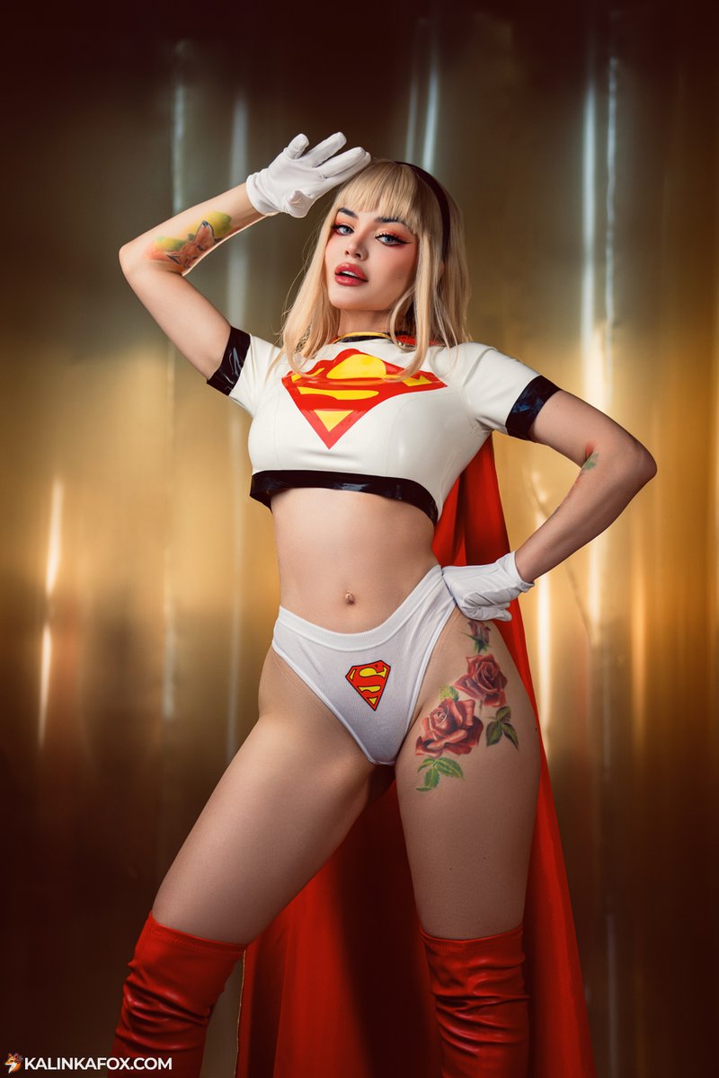 kristiemao's tweet photo. Want to test my super strength? I bet I can lift your spirits.

❤️Supergirl only this month!💙 https://t.co/1cGhsYedIR