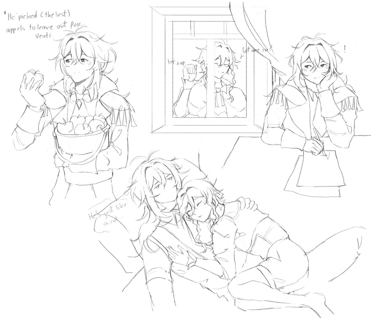 _roadk1ll_04's tweet photo. when anemo archon behaves like a stray cat
#diluven #venluc https://t.co/kP18hgfZSN
